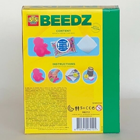 New in Box SES  Iron on Glitter Beads Beedz  Mermaid 1400 Pcs For Age 5+ - Picture 11 of 13